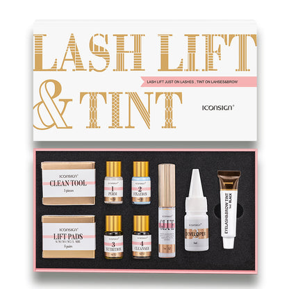 Kit de teinture  plastification des sourcils,permanente ICONSIGN Lash Lift,