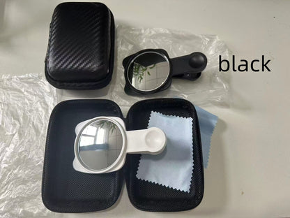 Caméra arrière de téléphone avec miroir réfléchissant et auto-prise de vue