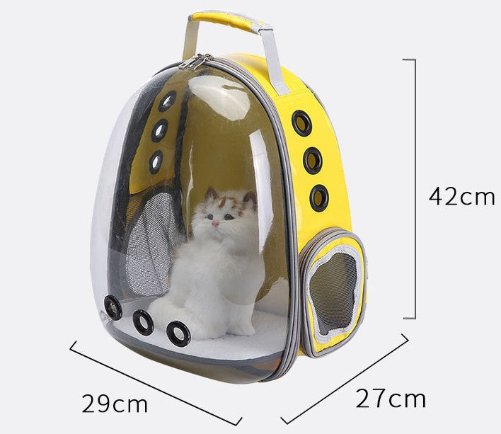 Sac de transport pour chat Space Pet Backpack respirant