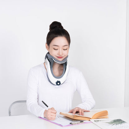 Dispositif de traction cervicale gonflable sans fil réglable