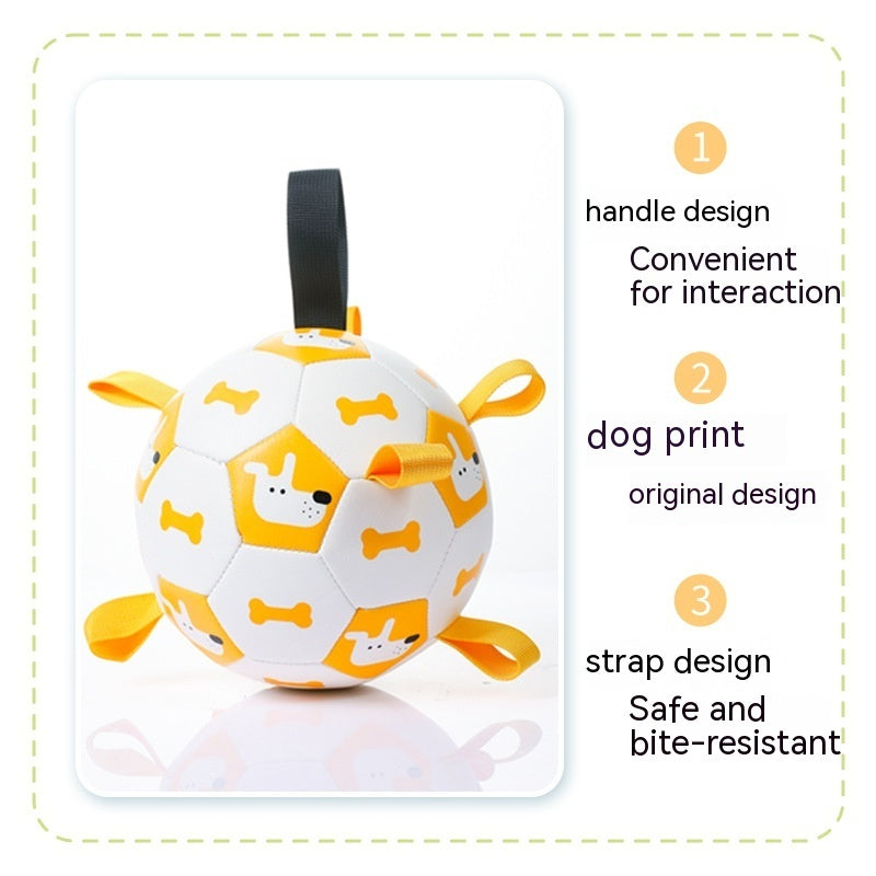 Balle de soccer interactive pour chien