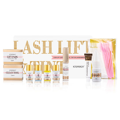 Kit de teinture  plastification des sourcils,permanente ICONSIGN Lash Lift,