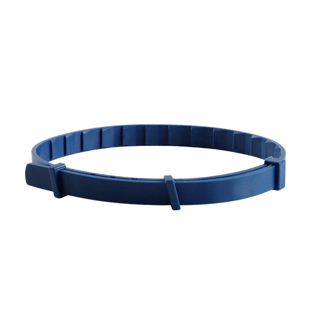 Collier en silicone réglable pour chiens et chats anti-insectes