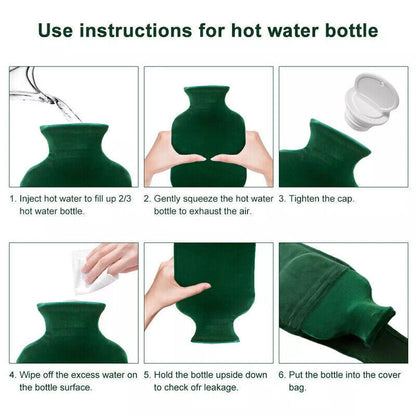 Ceinture bouillotte dans une poche chaude, ceinture de protection de la taille