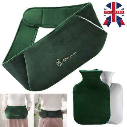 Ceinture bouillotte dans une poche chaude, ceinture de protection de la taille