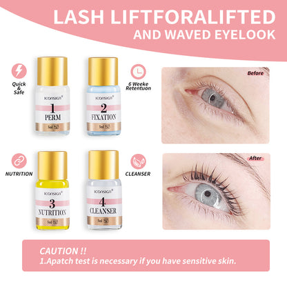 Kit de teinture  plastification des sourcils,permanente ICONSIGN Lash Lift,