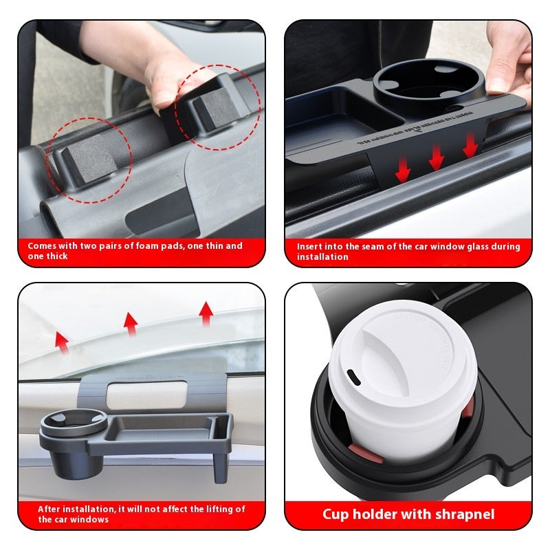 Boîte Organisateur de Voiture Multifonction avec Support
