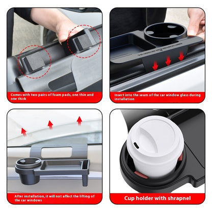 Boîte Organisateur de Voiture Multifonction avec Support