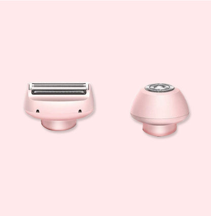 Épilateur 2 en 1 rechargeable par USB pour femmes, rasoir pour le corps