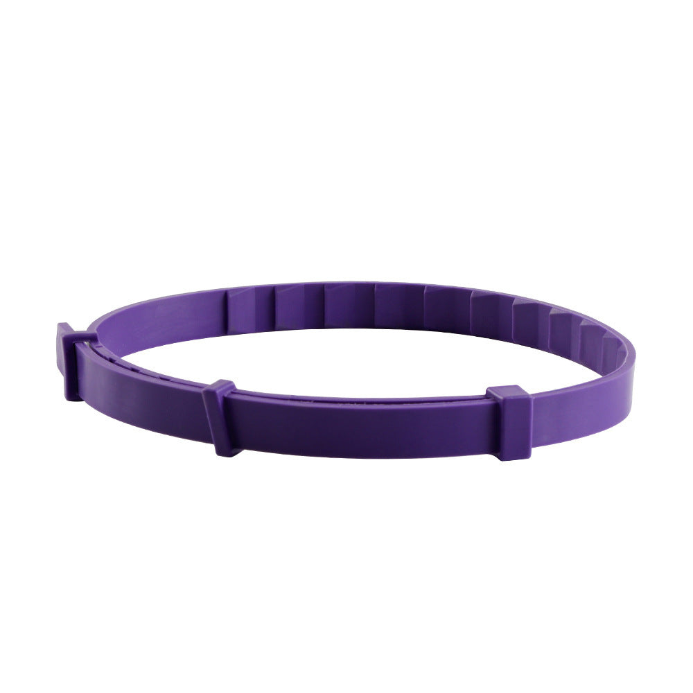 Collier en silicone réglable pour chiens et chats anti-insectes