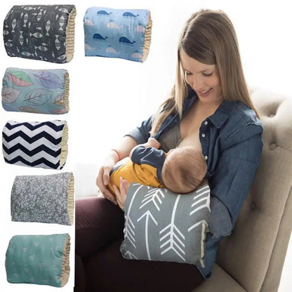Coussin d'allaitement réglable en coton pour bébé