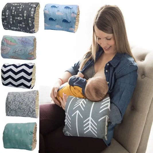 Coussin d'allaitement réglable en coton pour bébé