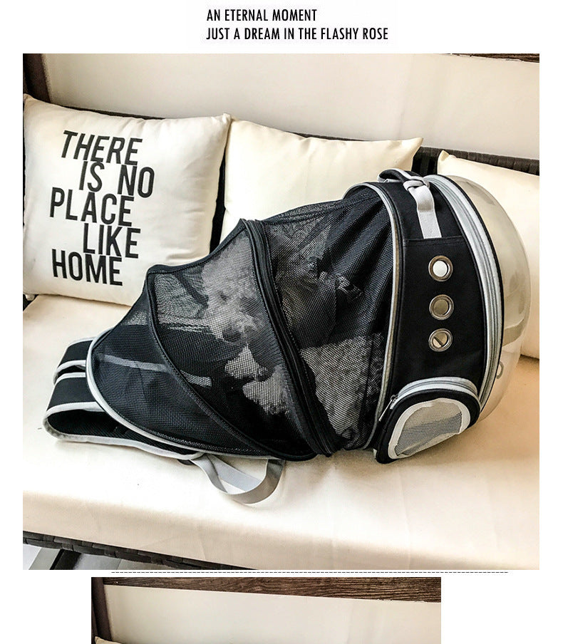 Sac de transport pour chat Space Pet Backpack respirant