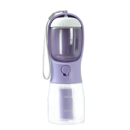 Gobelet à eau pour chien, sac poubelle portable  pour animaux de compagnie