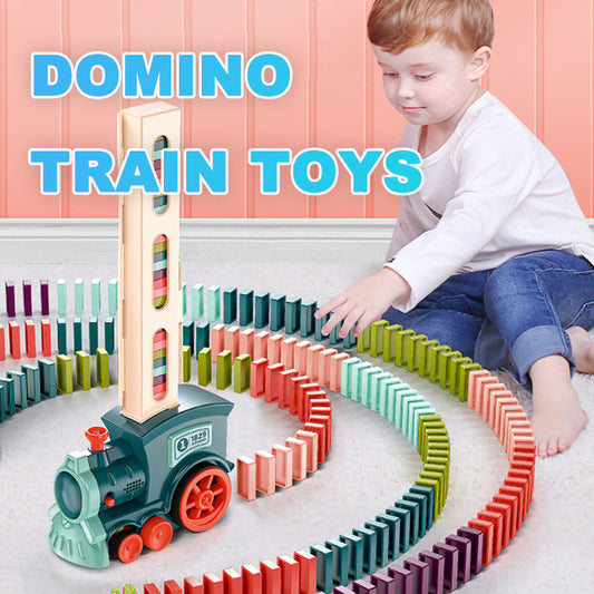 Jouets de train Domino électriques à licence automatique