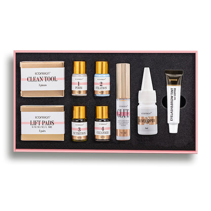 Kit de teinture  plastification des sourcils,permanente ICONSIGN Lash Lift,