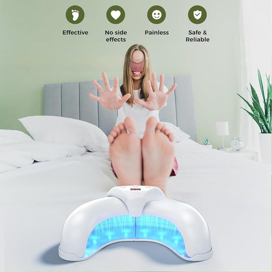 Lampe chauffante à séchage rapide  en forme de croissant