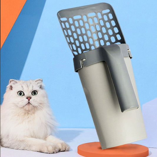 Pelle à Litière 2-en-1 Pratique pour Chats