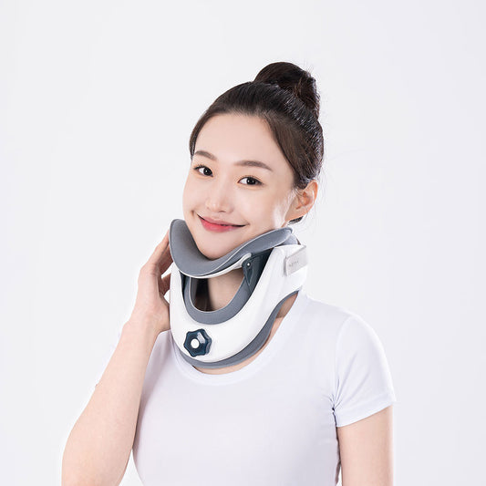Dispositif de traction cervicale gonflable sans fil réglable