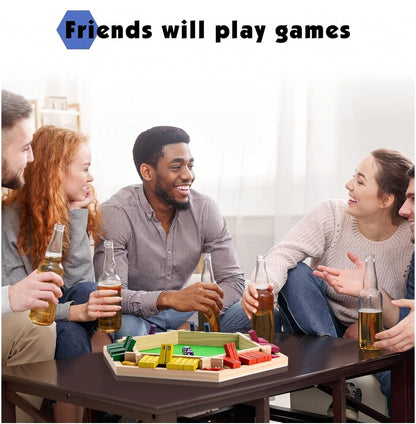 Jeu de dés Shut  6 faces colorées, jeu de mathématiques éducatif