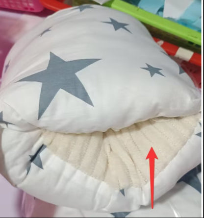 Coussin d'allaitement réglable en coton pour bébé