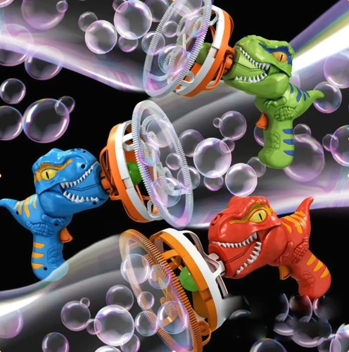 Jouet à bulles créatif pour fans de dinosaures