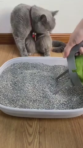 Pelle à Litière 2-en-1 Pratique pour Chats