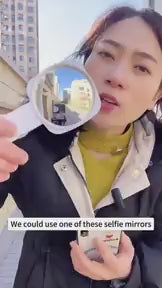 Caméra arrière de téléphone avec miroir réfléchissant et auto-prise de vue