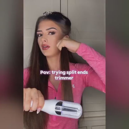 Tondeuse professionnelle pour pointes de cheveux, coupe-fourches, sèches, abîmées